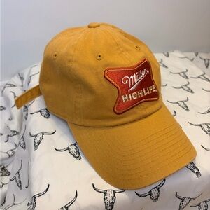Miller High Life Mustard Yellow Cap